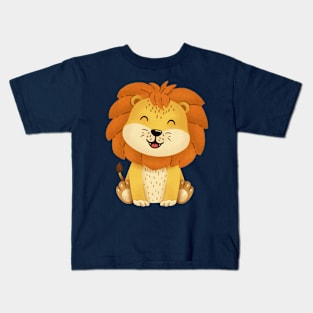 Cute Lion Kids T-Shirt